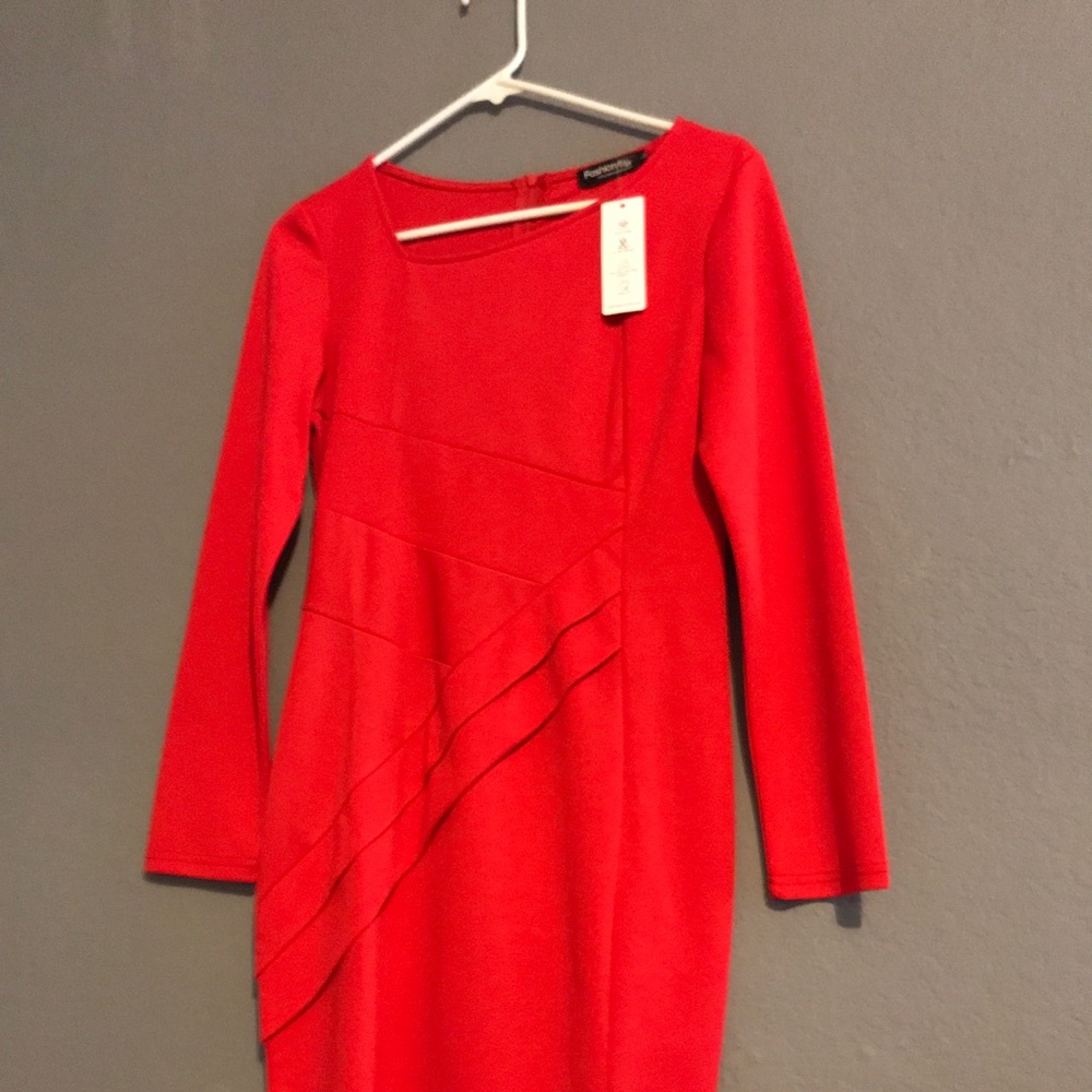 Red dress